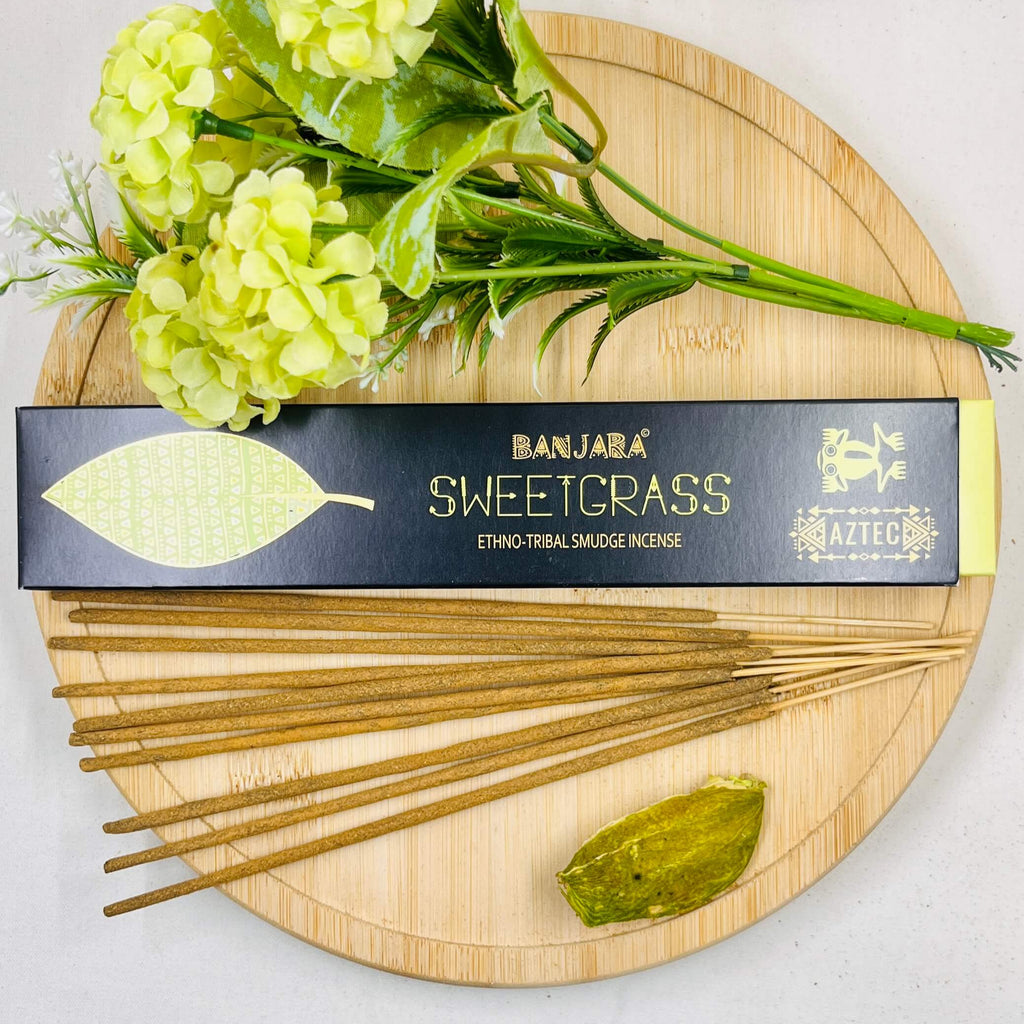 Banjara Aztec Incense SWEET GRASS