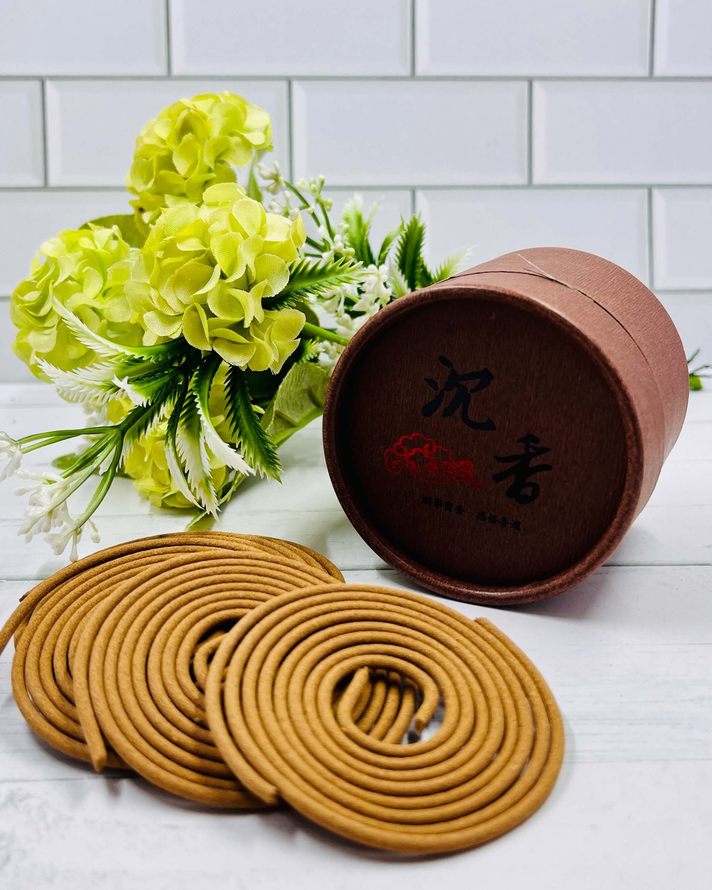 Chinese mini Incense Coils Agarwood