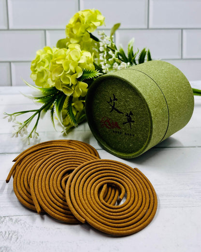 Chinese mini Incense Coils Wormwood