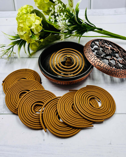 Chinese mini Incense Coils Sandalwood