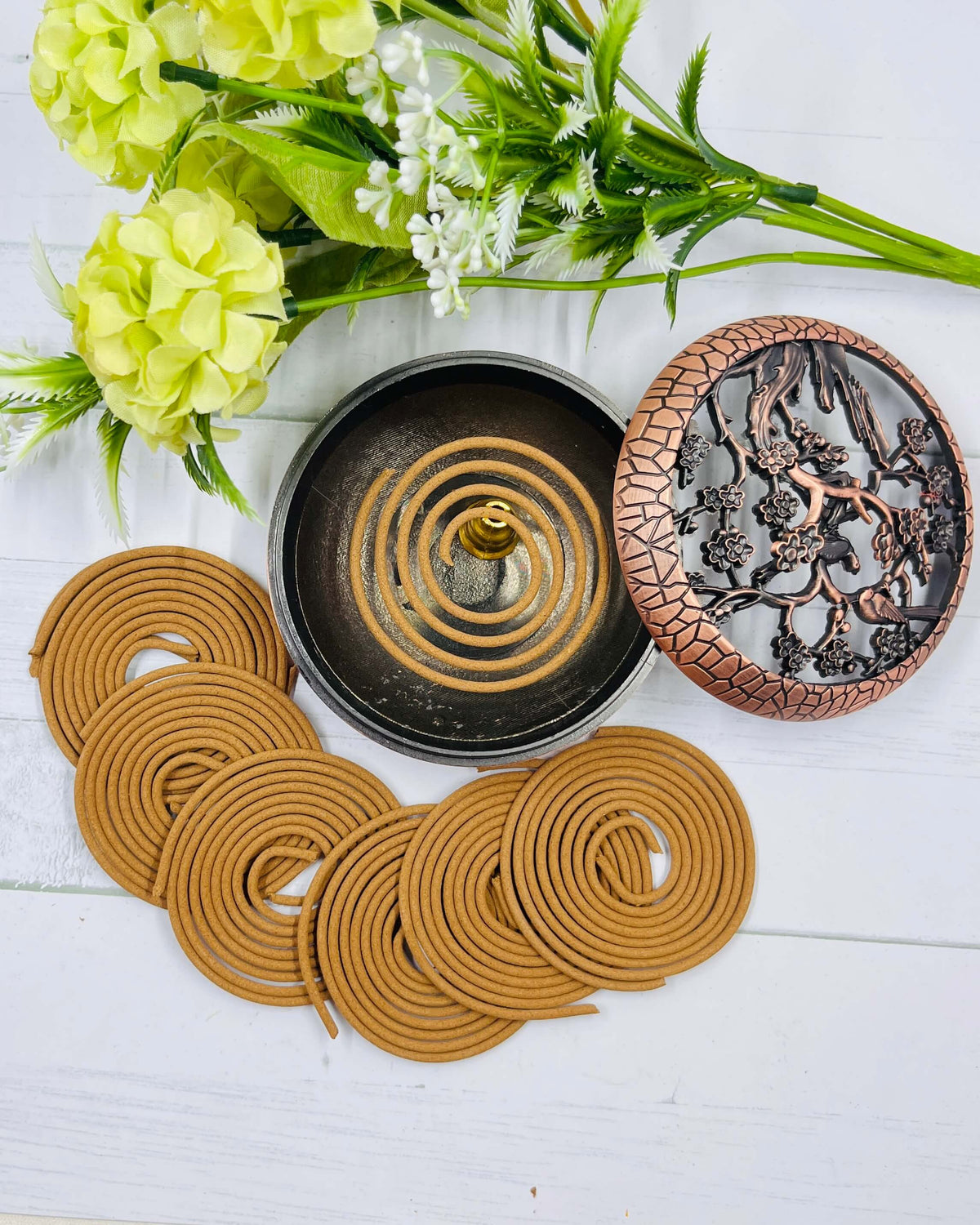 Chinese mini Incense Coils Wormwood