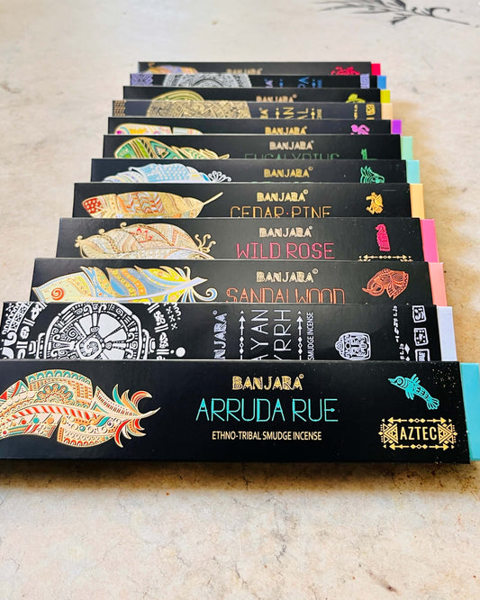 Banjara Aztec Incense Assorted 12 Pack