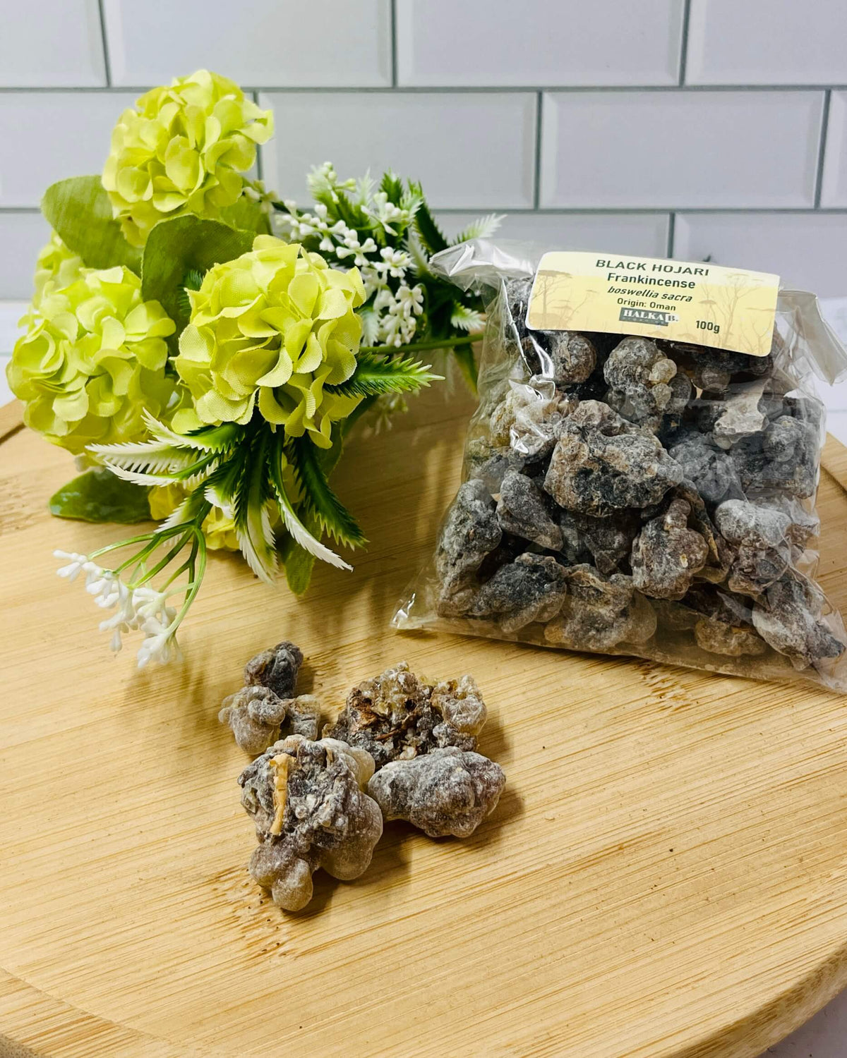 Halka B Black Hojari Frankincense resin