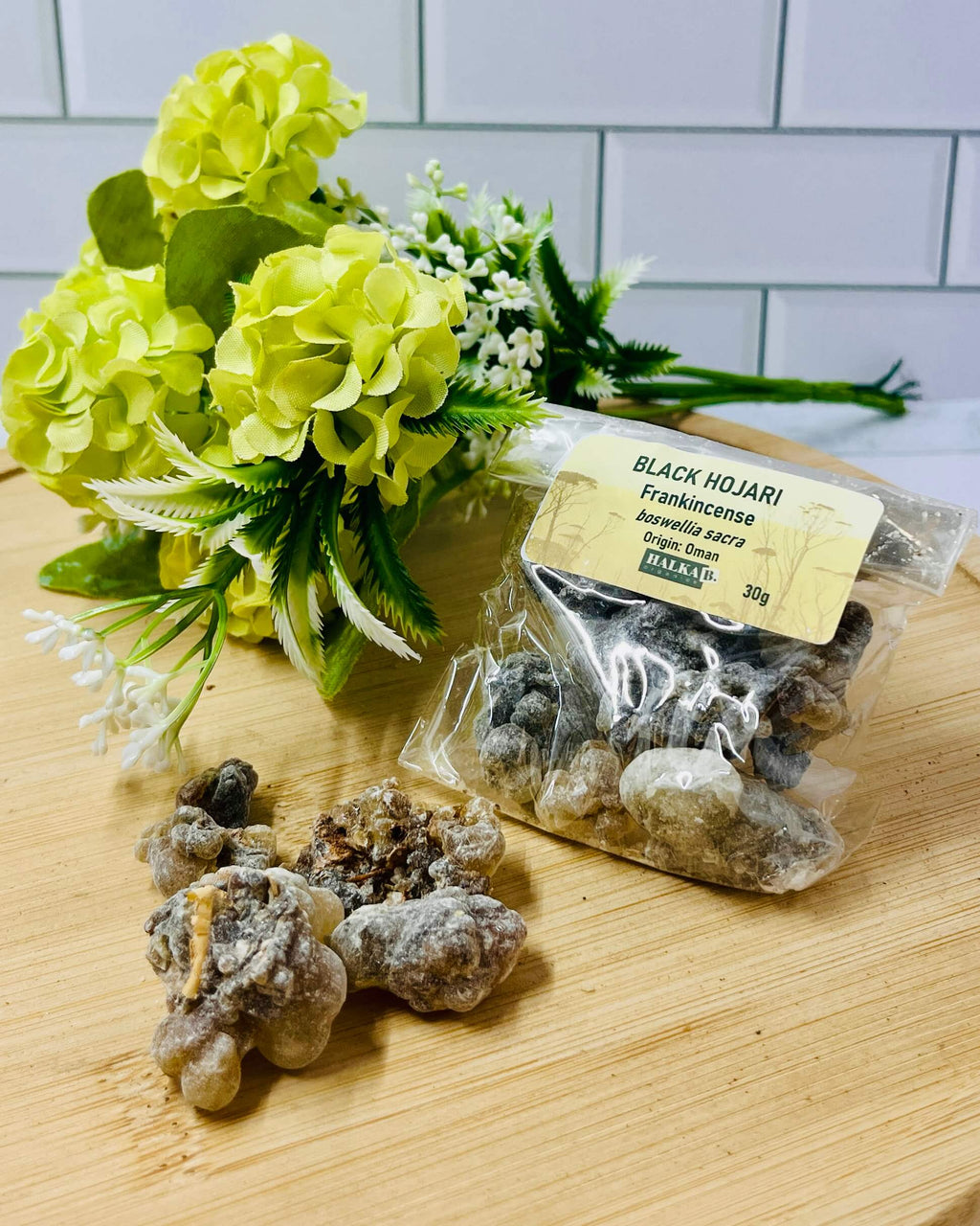 Halka B Black Hojari Frankincense resin