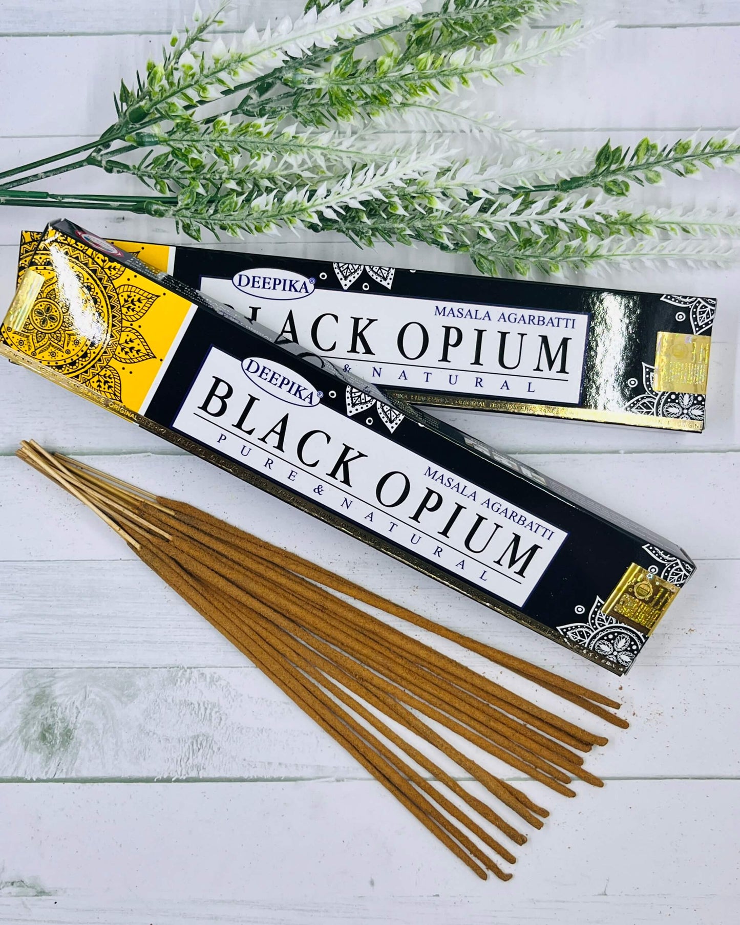 Deepika Black Opium incense