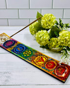 Wooden Chakra Ash catcher 27cm
