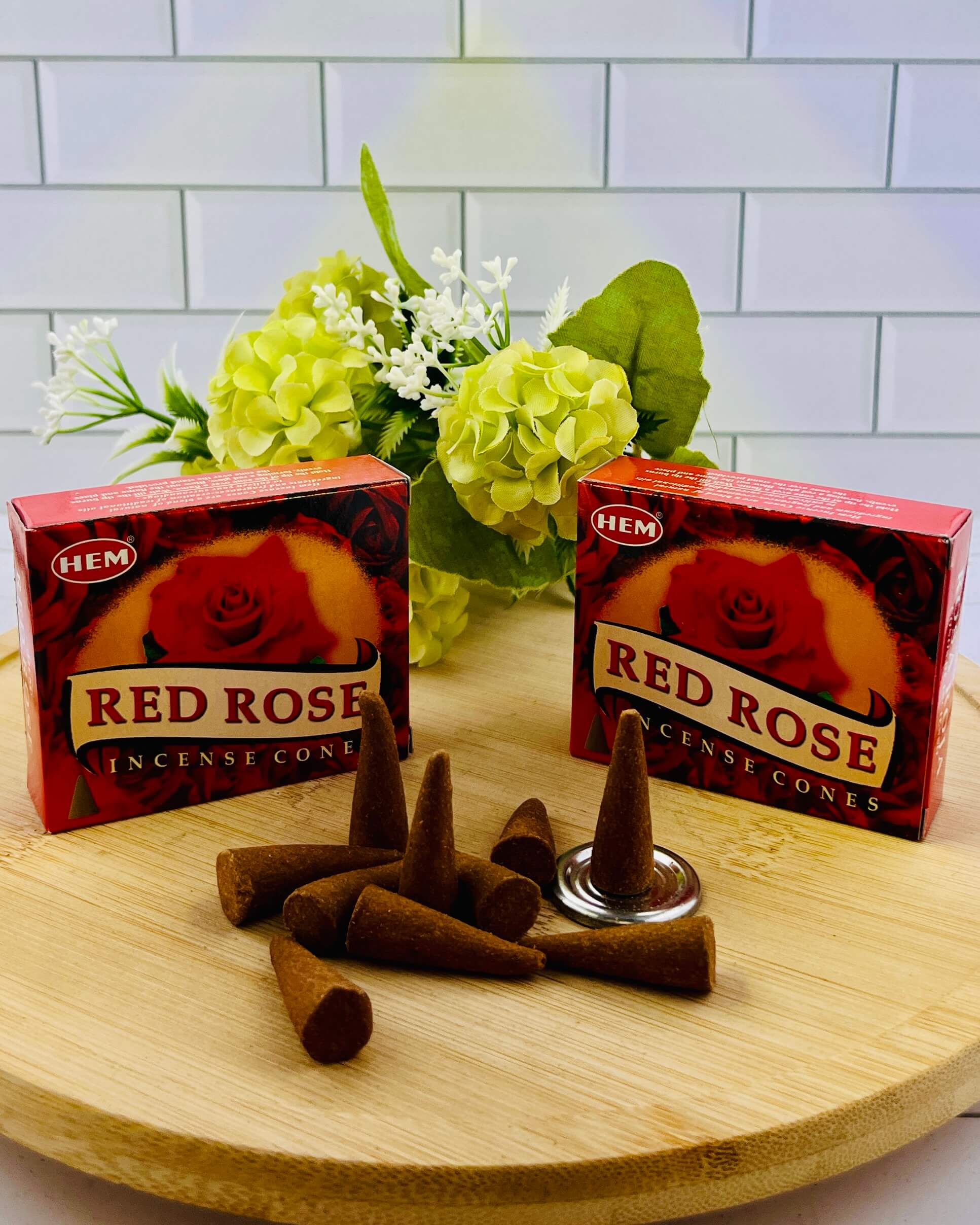 Hem RED ROSE Cones