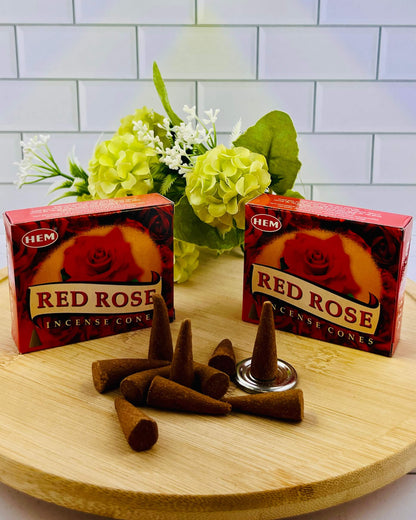 HEM Red Rose Cones