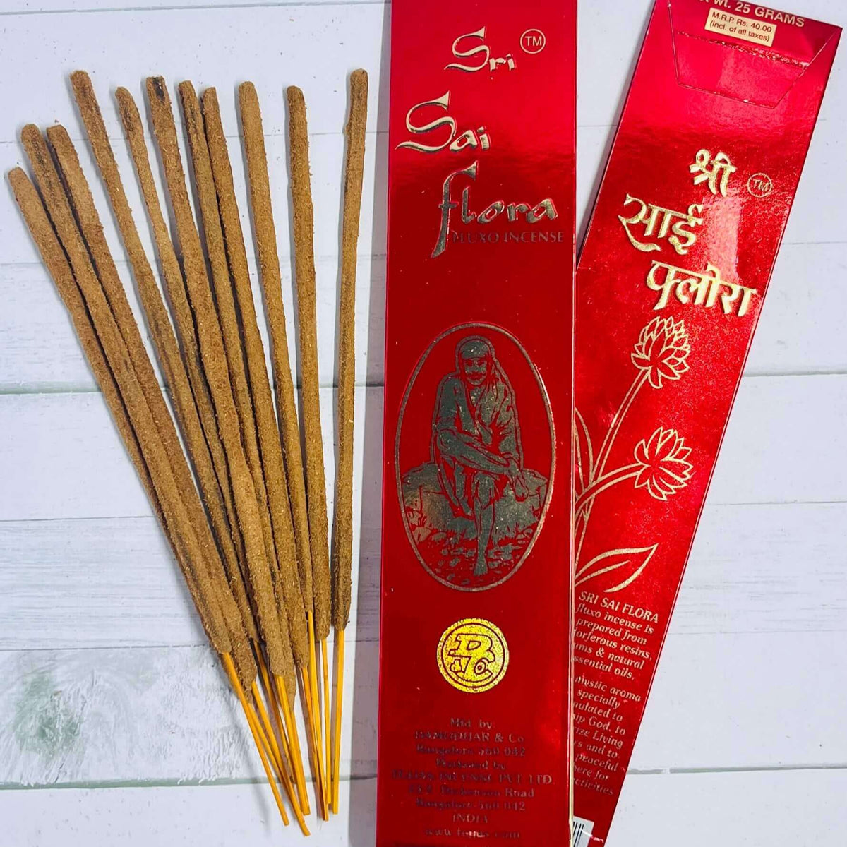 Sri Sai Flora Fluxo incense
