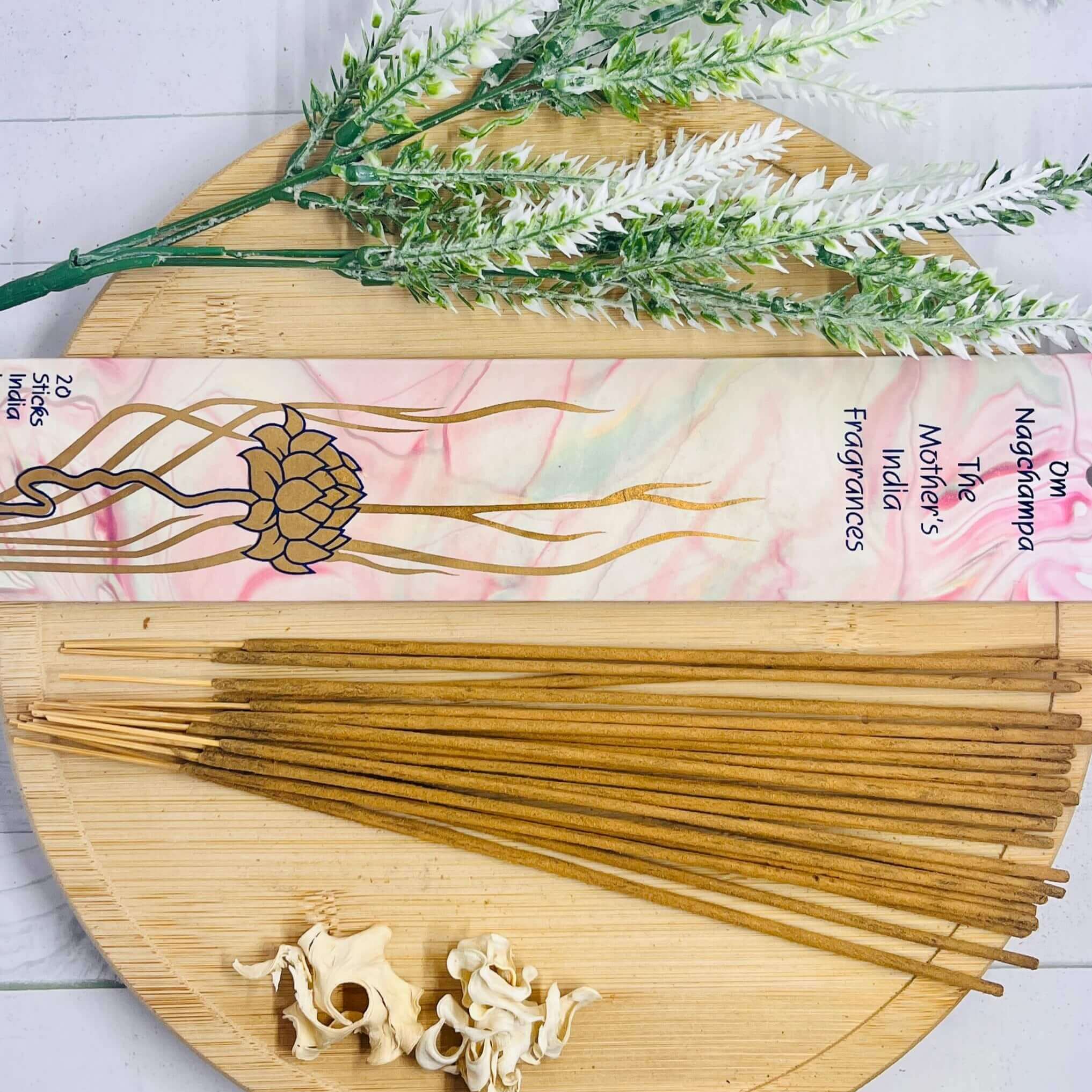 Mother's India OM Nag Champa incense