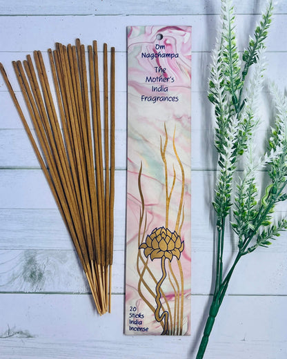 Mother's India Om Nag Champa incense