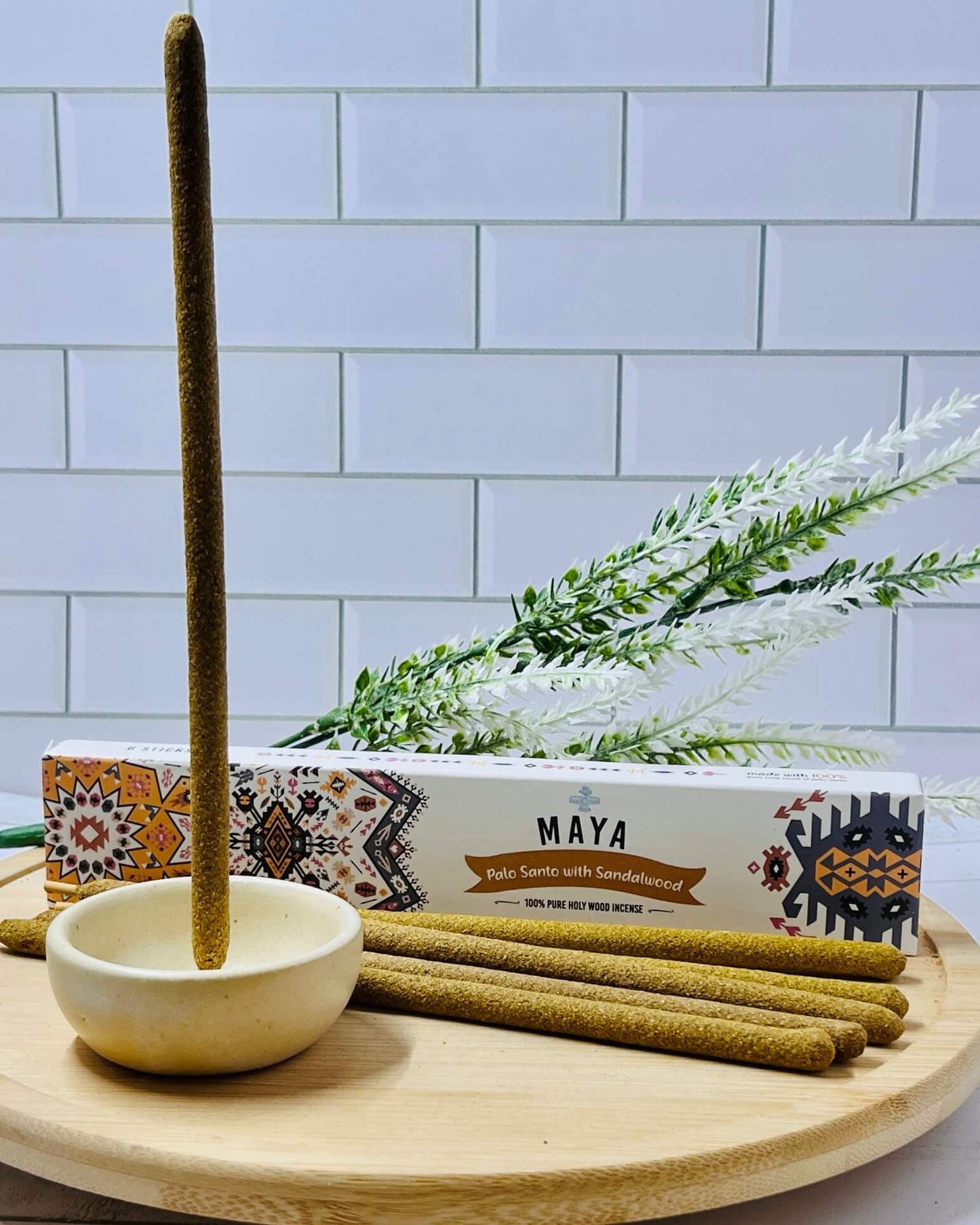 MAYA Palo Santo & Sandalwood Incense