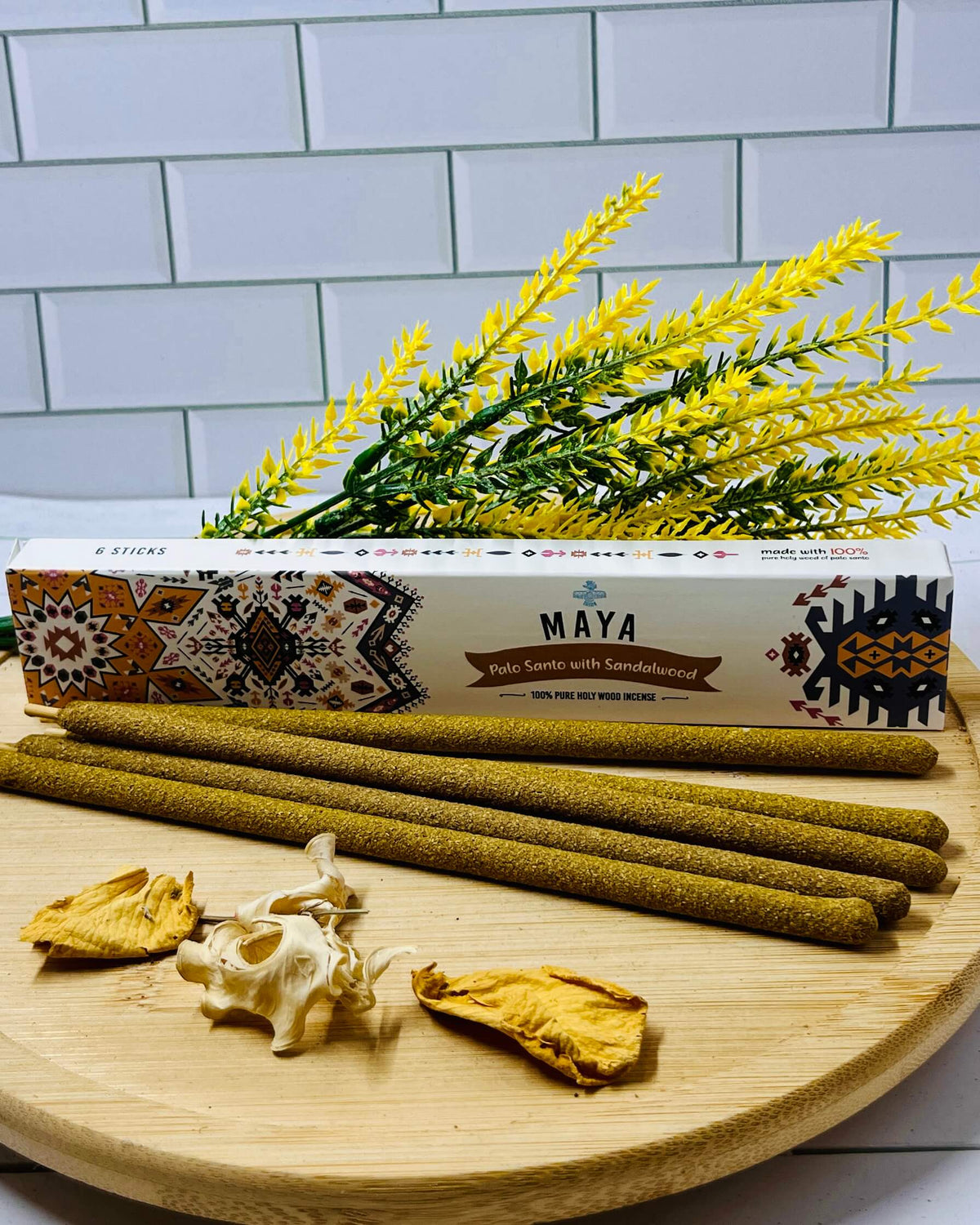MAYA Palo Santo & Sandalwood Incense