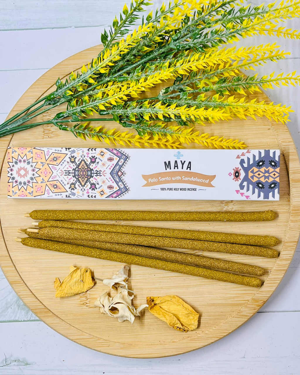 MAYA Palo Santo & Sandalwood Incense