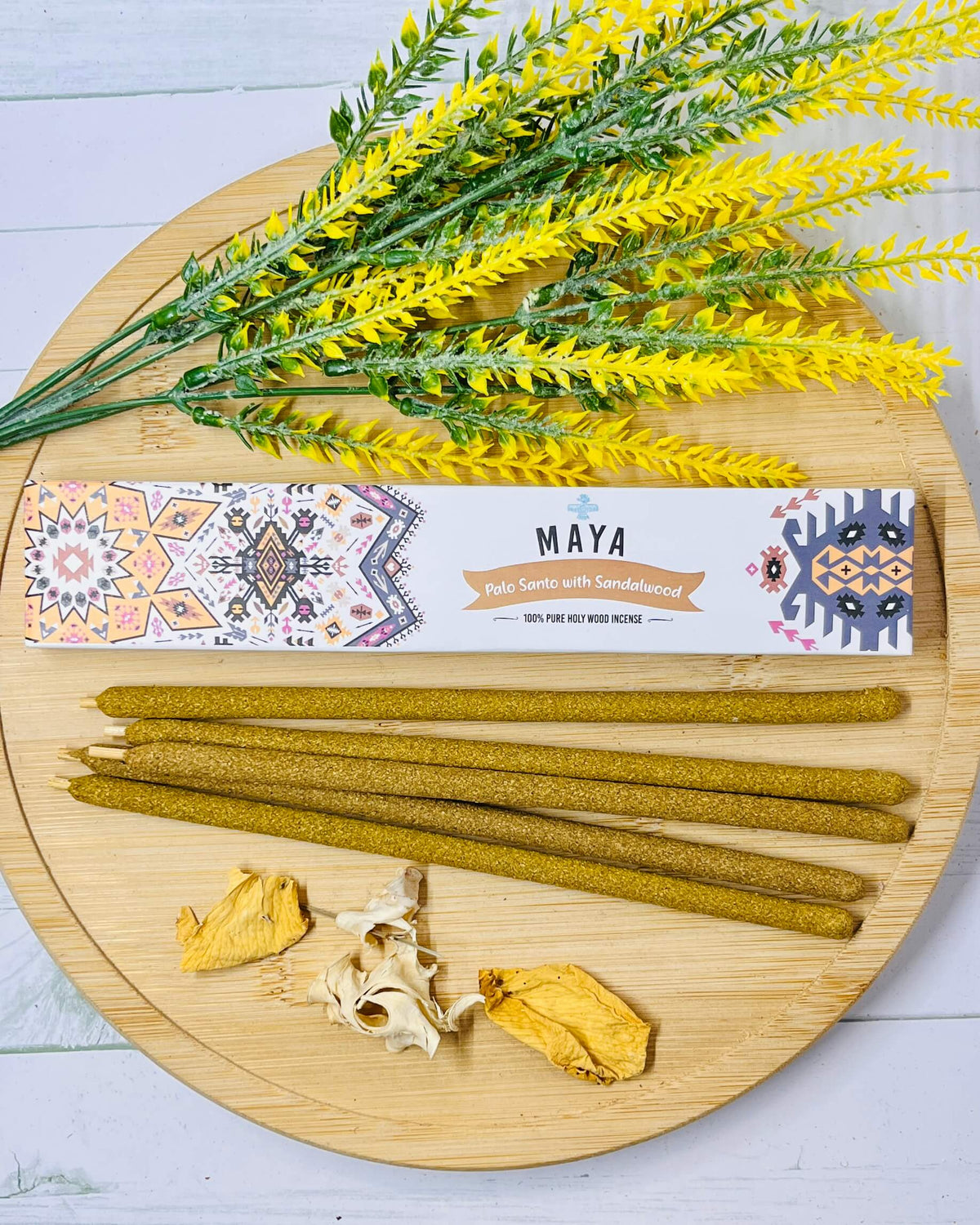 MAYA Palo Santo & Sandalwood Incense