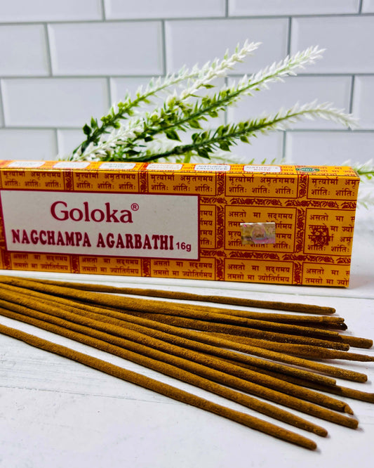 Goloka Nag Champa incense