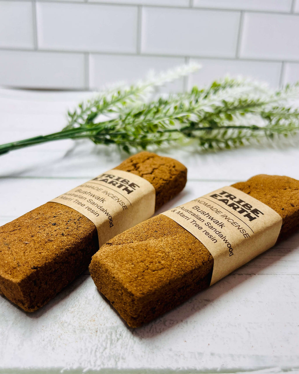 Tribe Earth BUSHWALK Sandalwood & Bush Resin Incense Plank