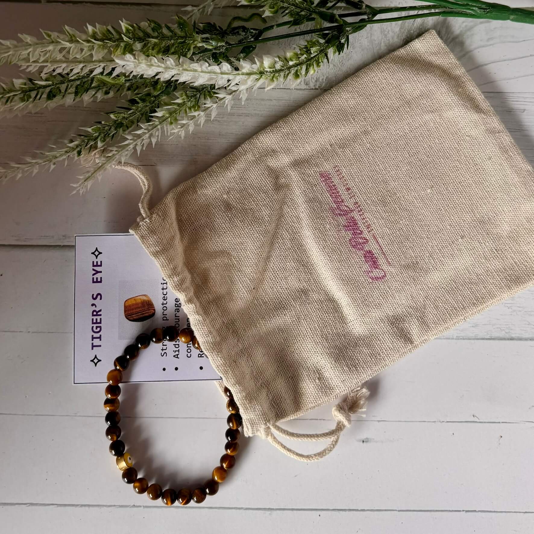 Tigers Eye Healing Bracelet - Confidence