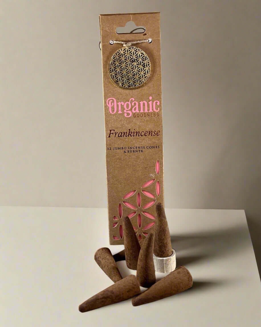 organic goodness natural hand made organic jumbo cones frankincense organic natural hand made Australia buy sale