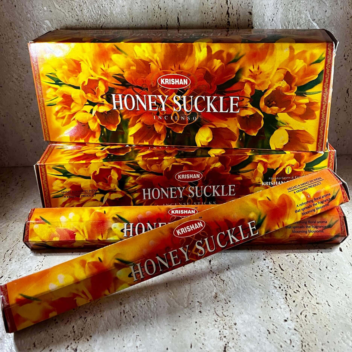 Krishan Honeysuckle Hexpack incense