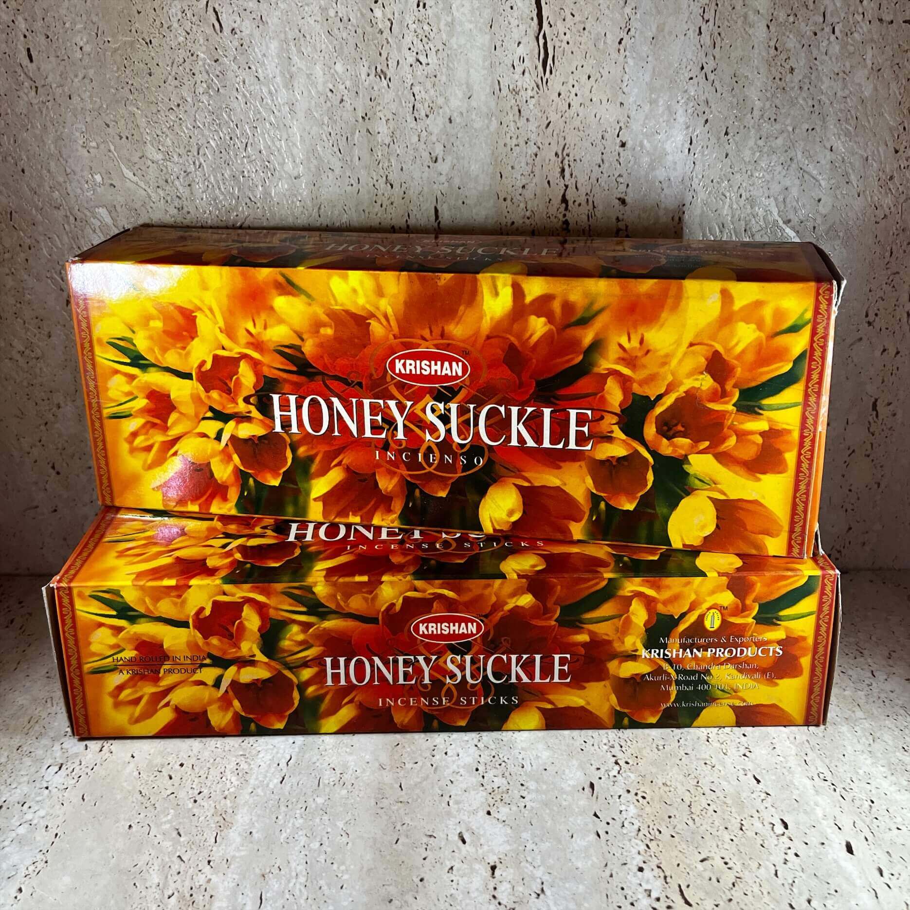 Krishan Honeysuckle Hexpack incense