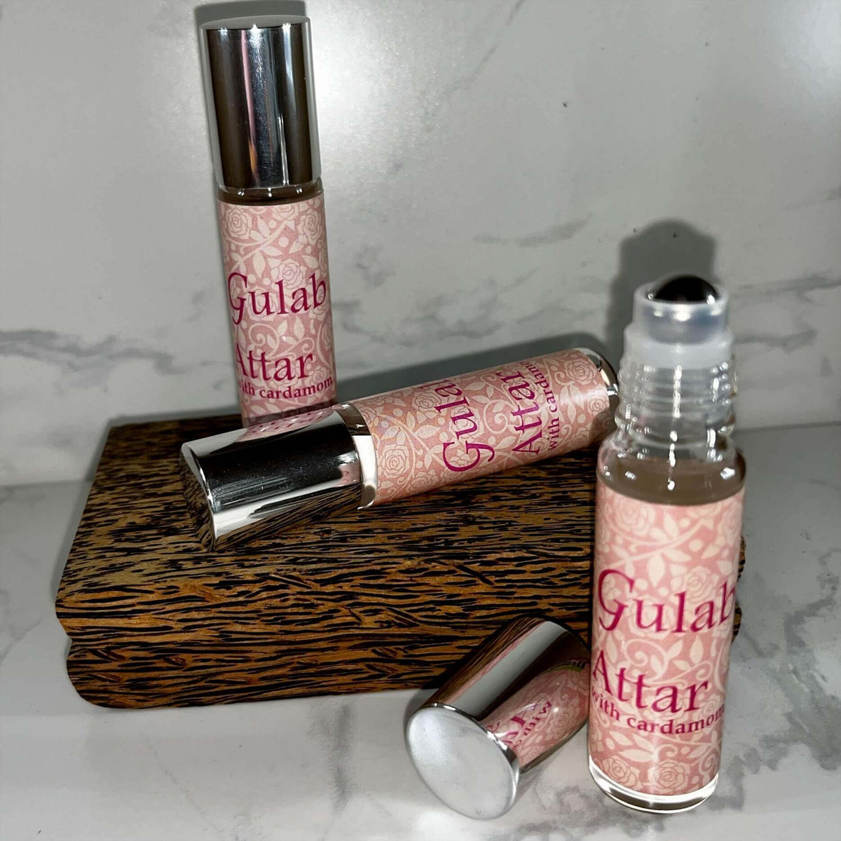 Rose with Cardamom (Gulab) Attar 15ml Oil