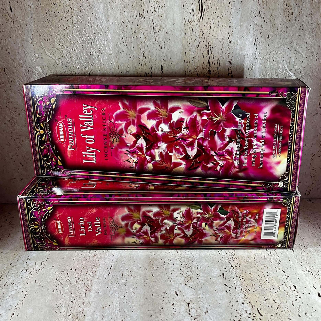 Krishan Lily of Valley Hexpack incense