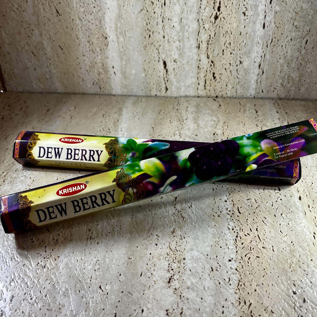 Krishan Dewberry Hexpack incense