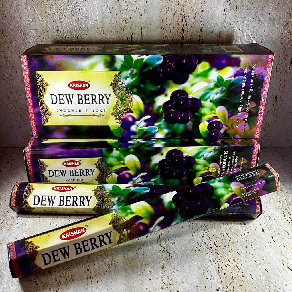 Krishan Dewberry Hexpack incense