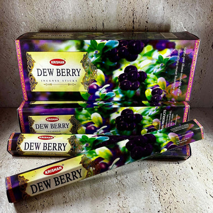 Krishan Dewberry Hexpack incense