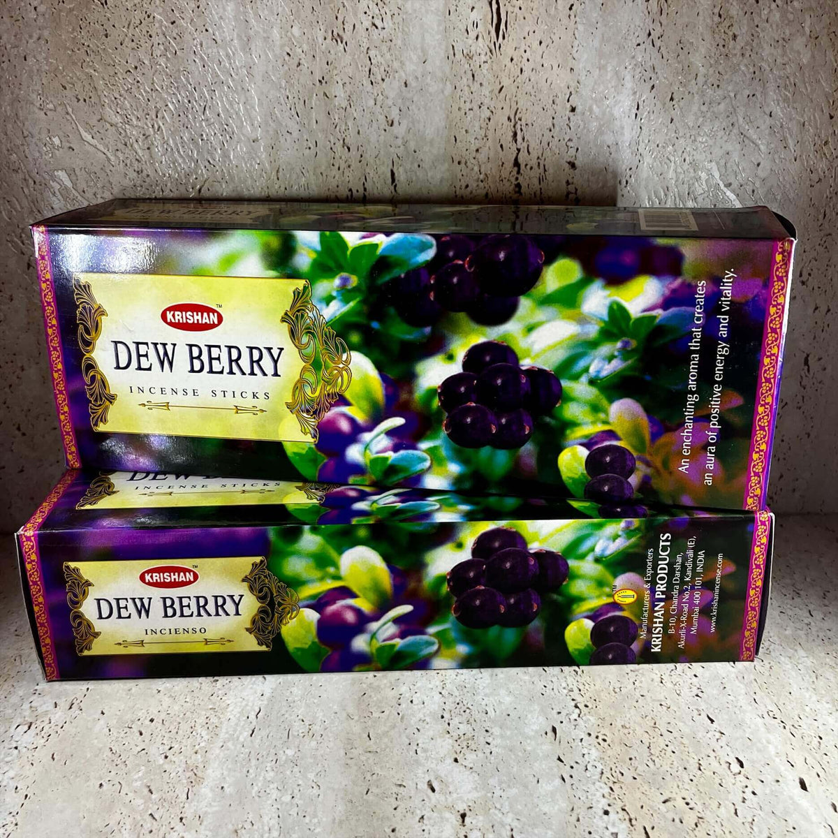 Krishan Dewberry Hexpack incense