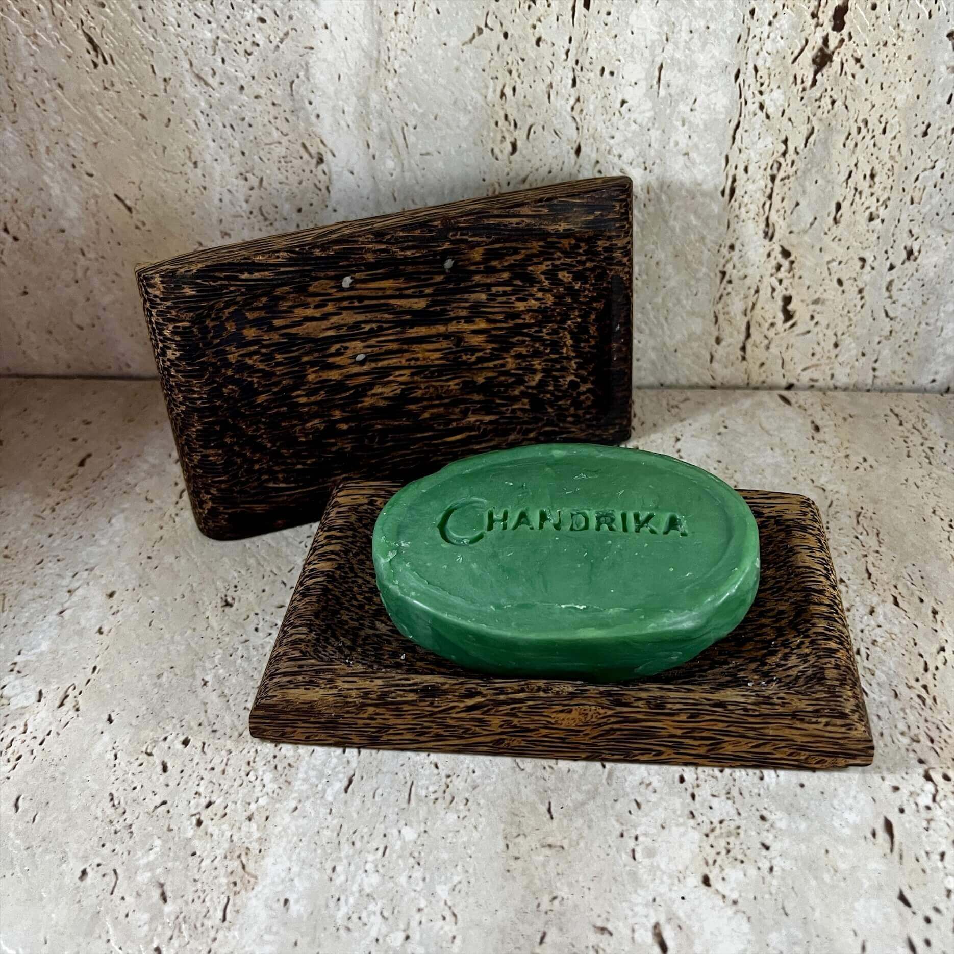 Sago Wood Soap Dish