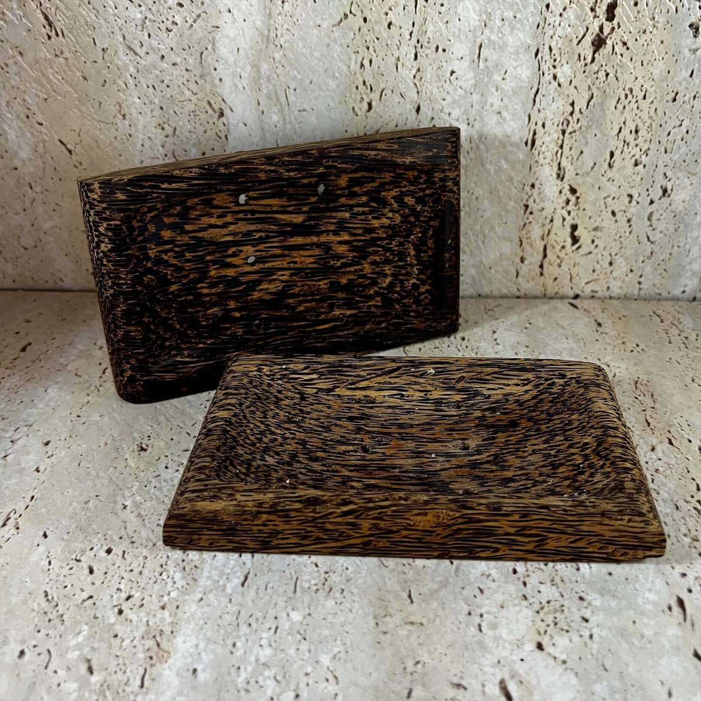 Sago Wood Soap Dish