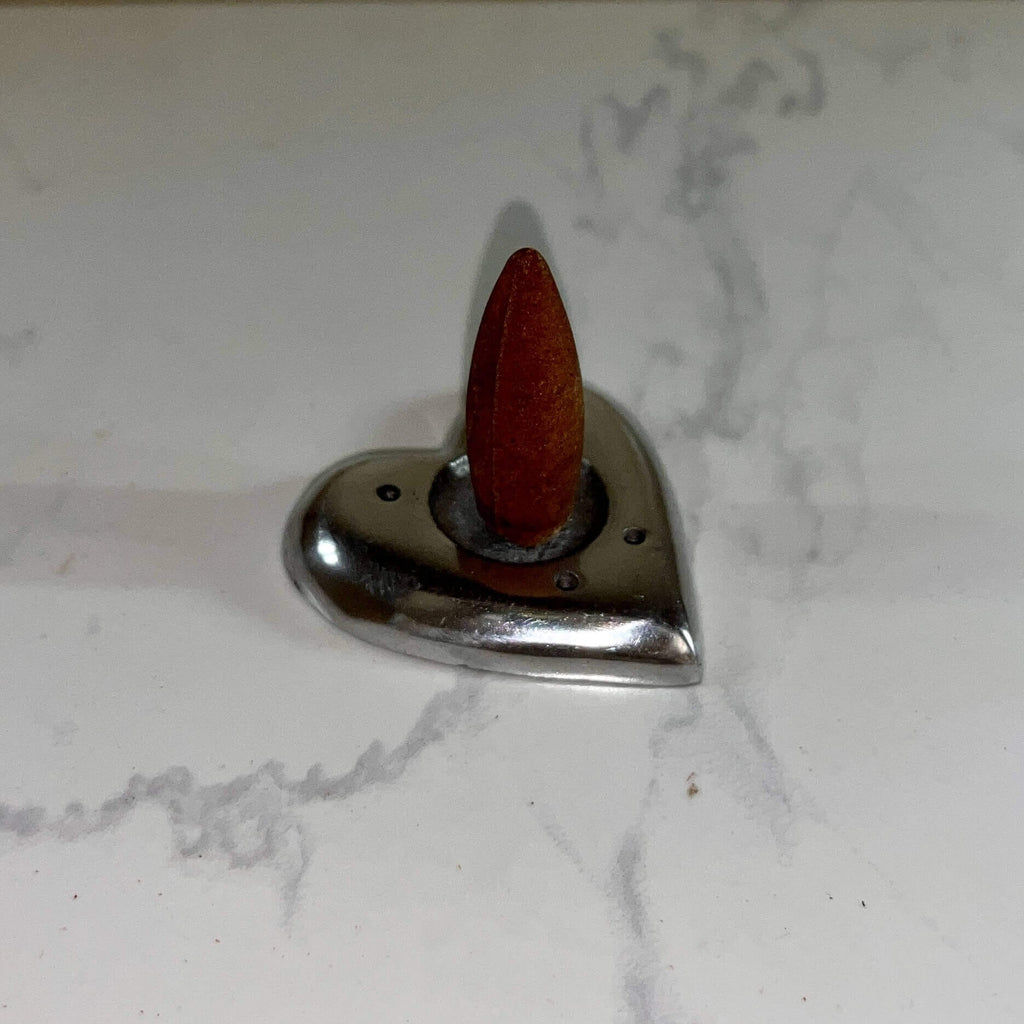 Cone & Incense Holder Aluminum Galaxy Design