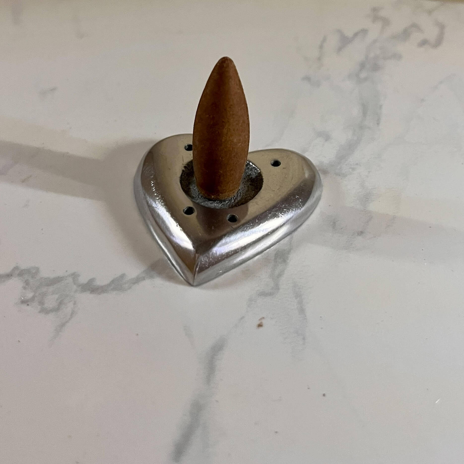 Cone & Incense Holder Aluminum Galaxy Design