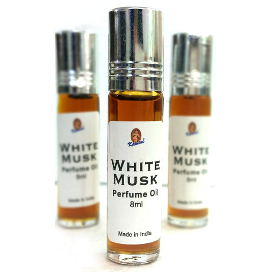 Kamini Perfume Oil WHITE MUSK 8ml