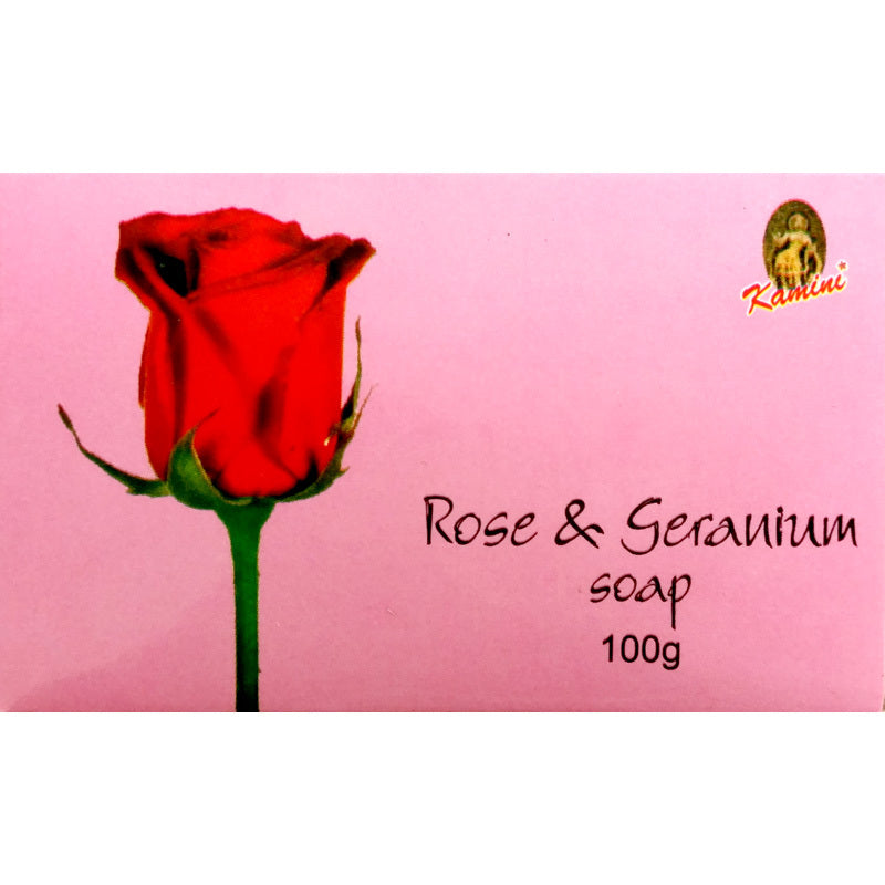 Kamini ROSE & GERANIUM Soap 100g