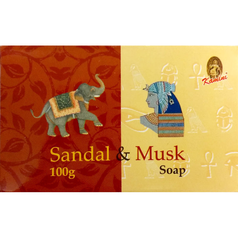 Kamini SANDAL & MUSK Soap 100g