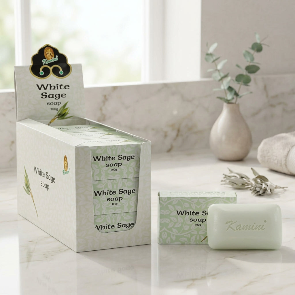 Kamini WHITE SAGE Soap 100g