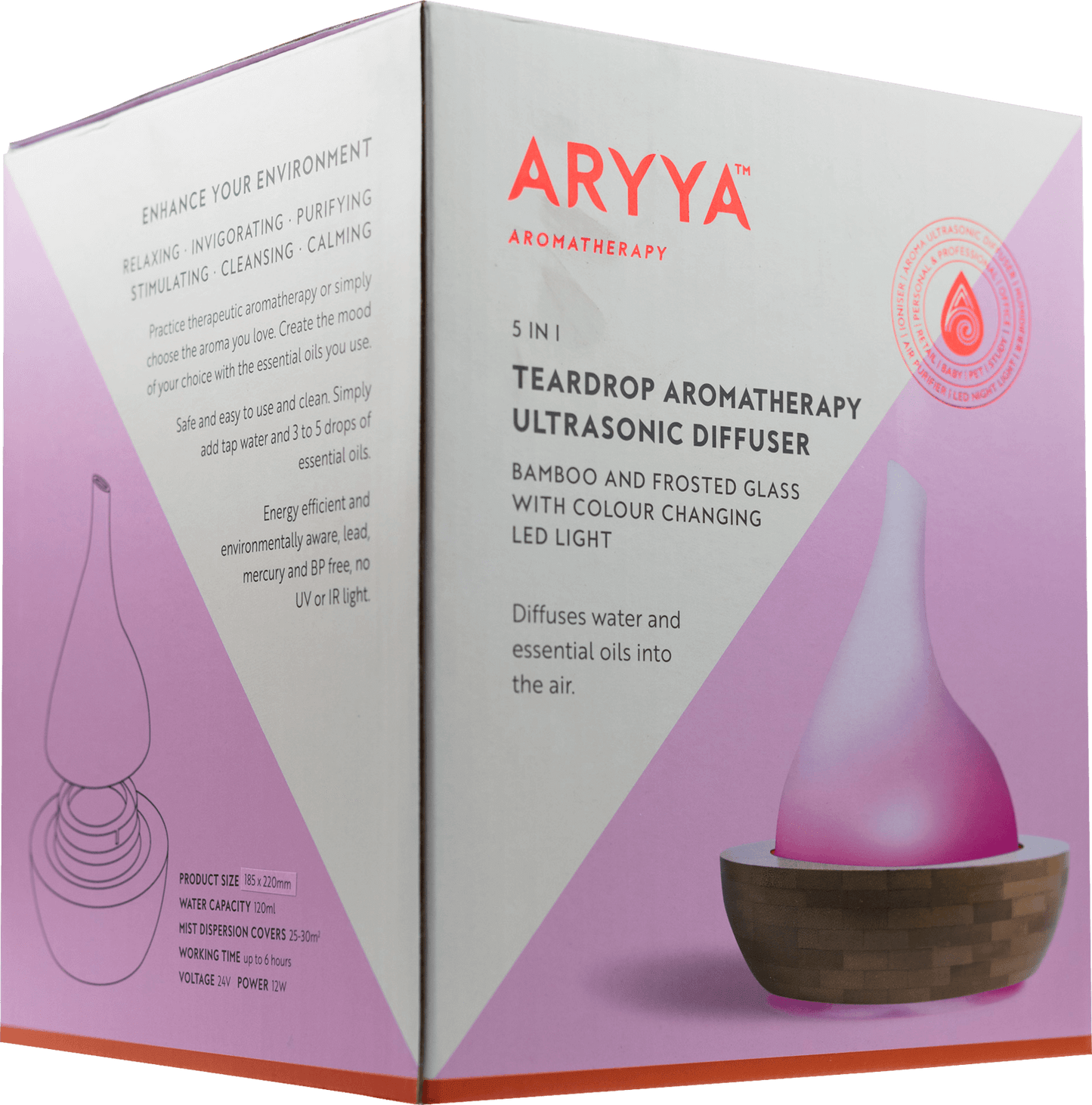Aryya Aromatherapy Diffuser TEARDROP