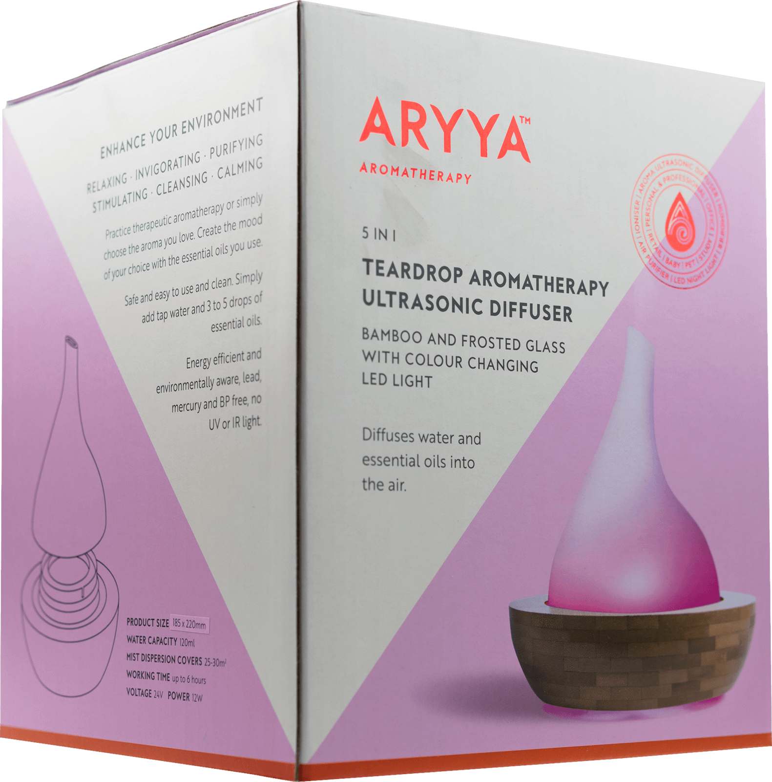 Aryya Aromatherapy Diffuser TEARDROP
