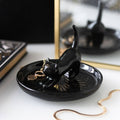 Black Cat Magic Trinket Dish