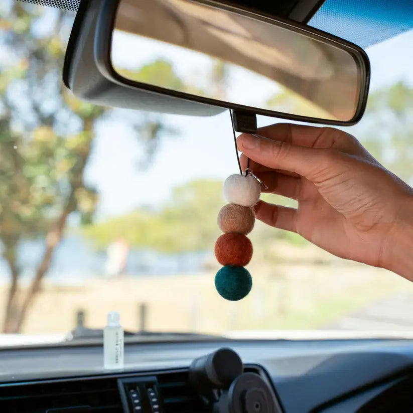Smelly Balls MIRAGE with Fresh Ride Fragrance Pack Reusable Air Freshener