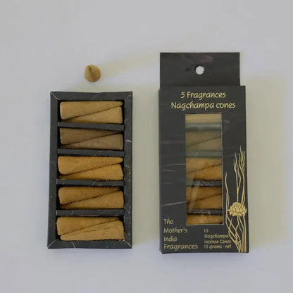 Mothers India Nag Champa Cones