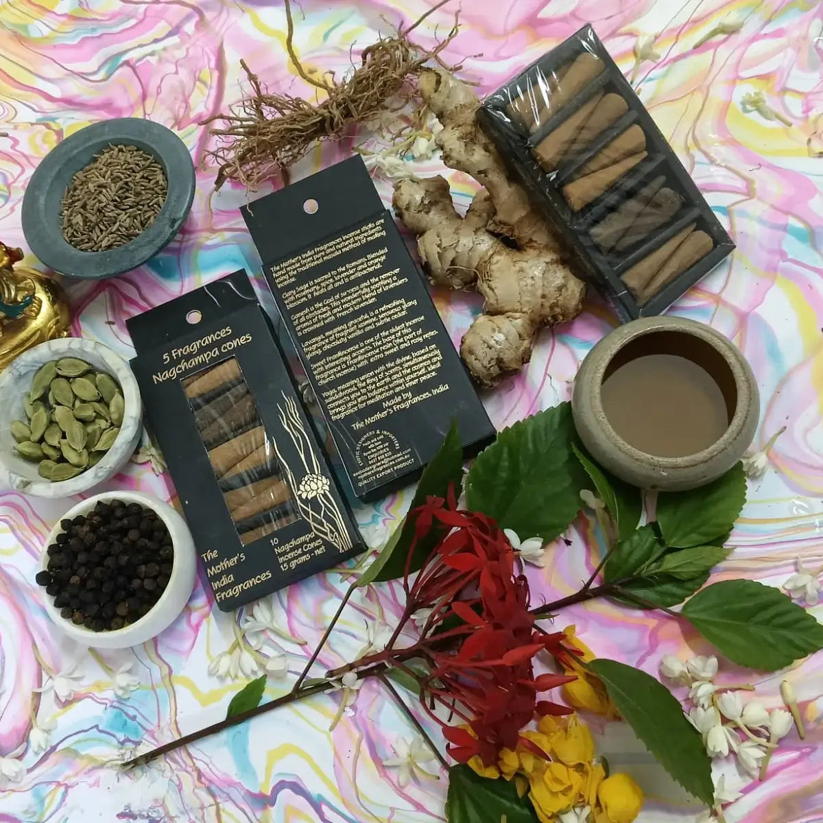 Mothers India Nag Champa Cones