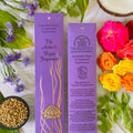 Mother's India LAVENDER, ROSE & PATCHOULI Nagchampa VEGAN incense