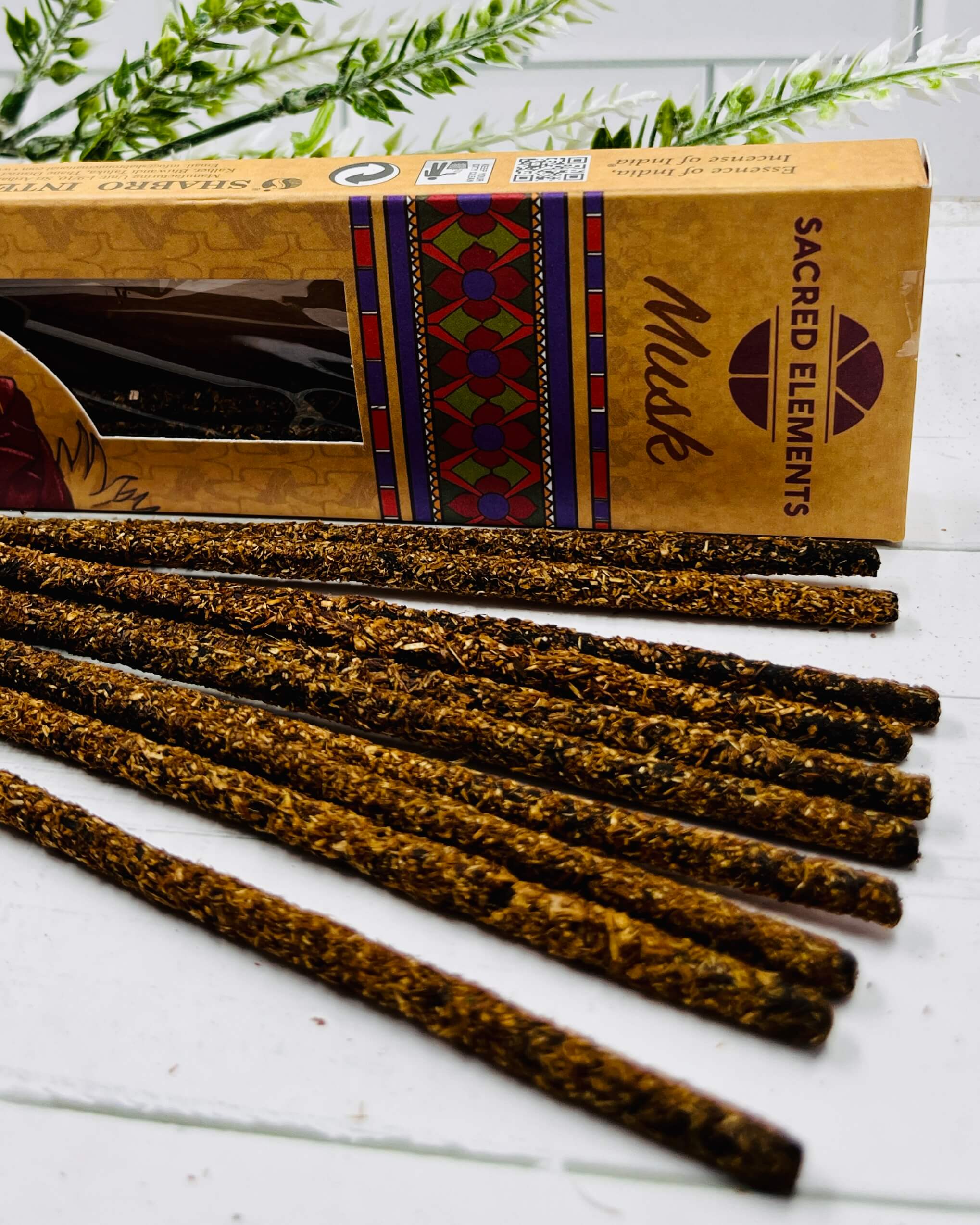 Sacred Elements Artisan Organic Incense MUSK