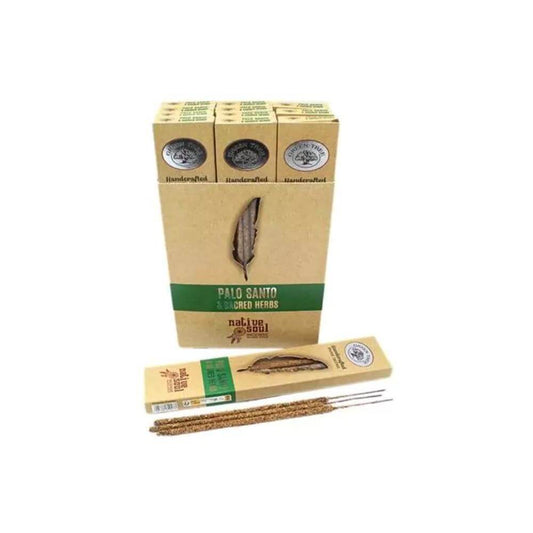 Native Soul Incense Smudge Sticks PALO SANTO & SACRED HERBS
