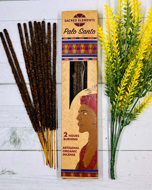 Sacred Elements Artisan Organic Incense PALO SANTO