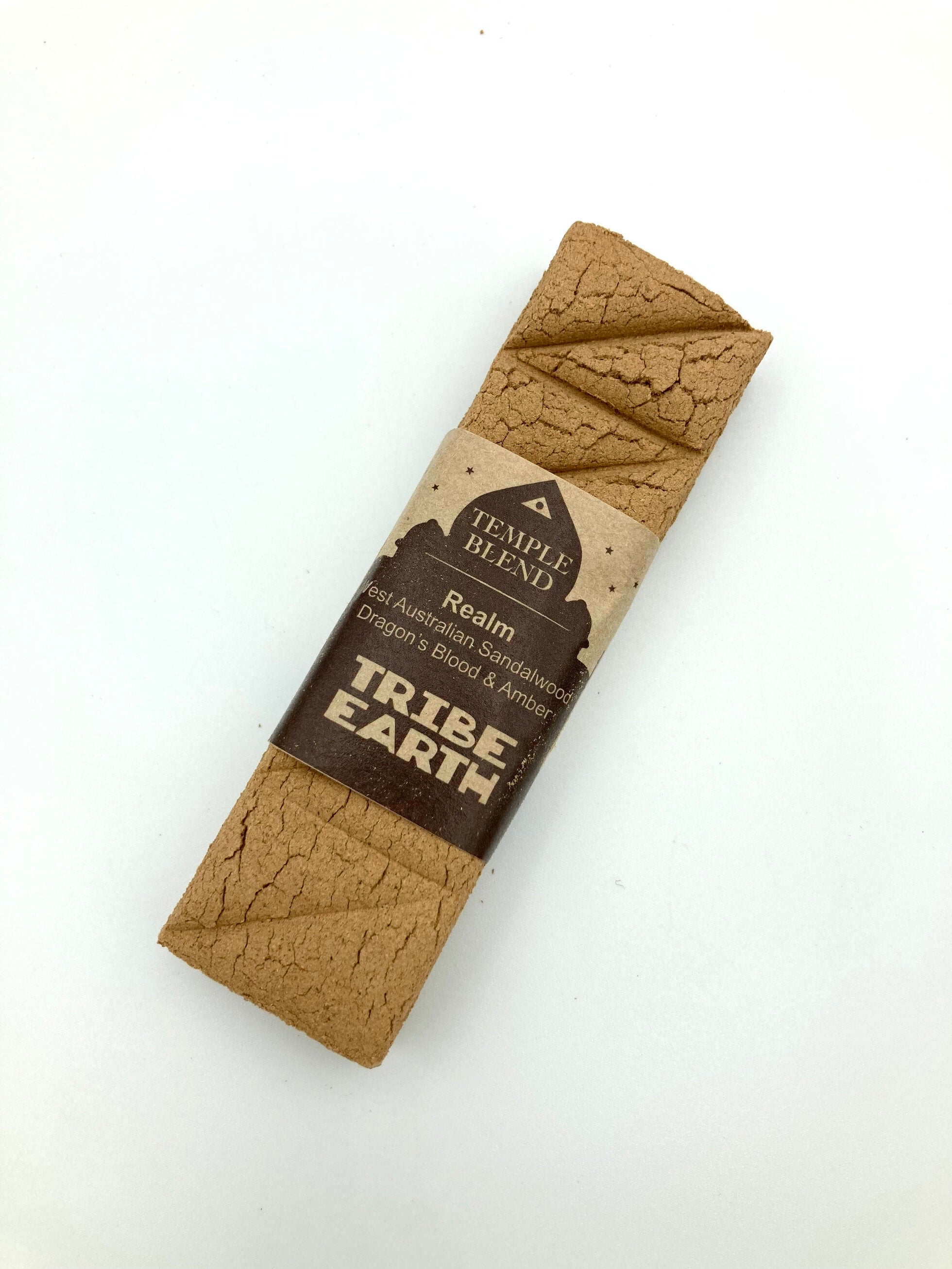 Tribe Earth REALM TEMPLE Sandalwood, Dragons Blood and Amber Incense Planks